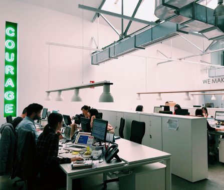 Instalación estructura telecomunicaciones Apple Tree Madrid