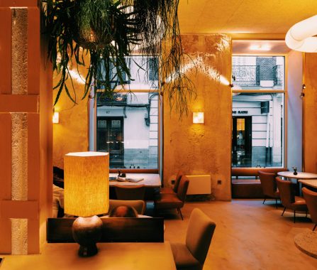 Instalación iluminación restaurante Barquillo