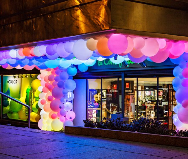 Sistema control iluminación El Corte Inglés
