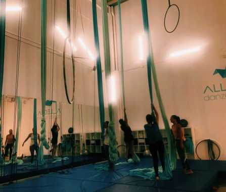 Control iluminación Danza Aerea