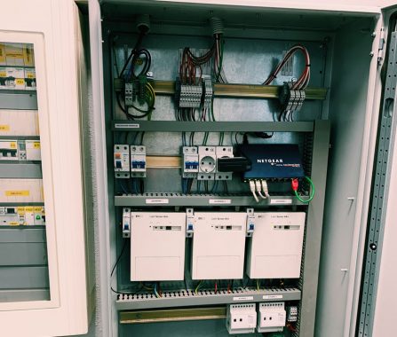 Control iluminación sistema Dali Museo